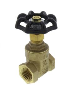 1/2" Threaded Gate Valve (Lead Free)