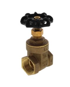 3/4" Threaded Gate Valve (Lead Free)