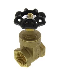1" Threaded Gate Valve (Lead Free)