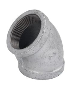 2" Galvanized Malleable 45-Degree Elbow