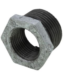 1" x 3/4" Galvanized Malleable Hex Bushing