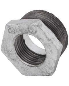 1-1/2" x 1" Galvanized Malleable Hex Bushing