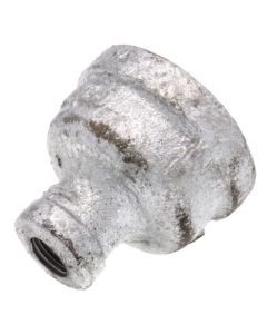3/4" x 1/8" Galvanized Malleable Reducing Coupling