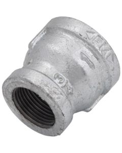 1" x 3/4" Galvanized Malleable Reducing Coupling
