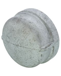 2" Galvanized Malleable Cap