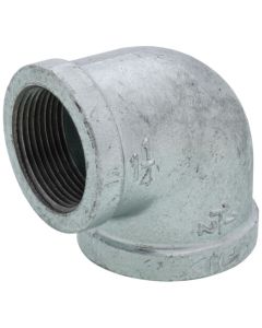 1-1/2" x 1-1/4" Galvanized Malleable Reducing Elbow