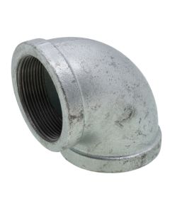 2" Galvanized Malleable 90-Degree Elbow