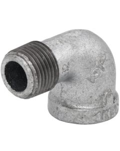 1/2" Galvanized Malleable 90-Degree Street Elbow