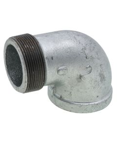 2" Galvanized Malleable 90-Degree Street Elbow