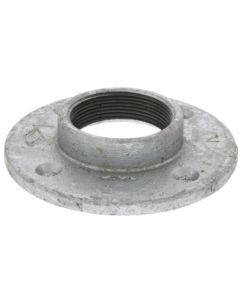 2" Galvanized Floor Flange w/ Holes