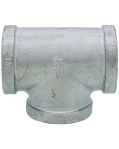 1-1/4" Galvanized Malleable Tee