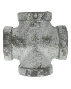 1/2" Galvanized Malleable Cross