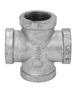 3/4" Galvanized Malleable Cross