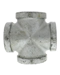 1" Galvanized Malleable Cross
