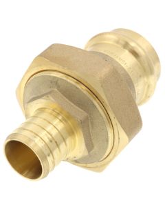 1" Press × PEX Crimp Transition Union (LF)