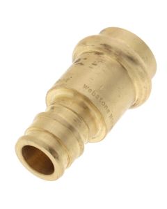 1/2" Expansion PEX x Copper Press Brass Adapter (Lead Free)
