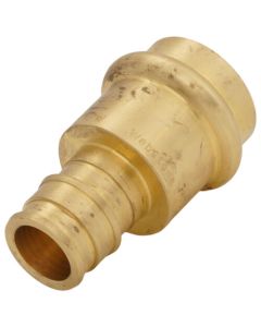 3/4" x 5/8" Copper Press x Expansion PEX Brass Adapter (Lead Free)