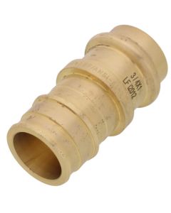 3/4" x 1" Copper Press x Expansion PEX Brass Adapter (Lead Free)