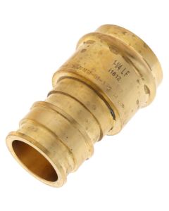 1-1/4" Expansion PEX x Copper Press Brass Adapter (Lead Free)