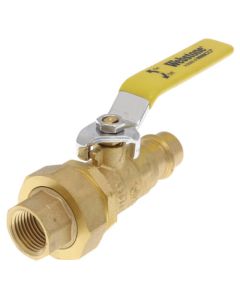 1/2" Press x FNPT Union Full Port Ball Valve (Lead Free)