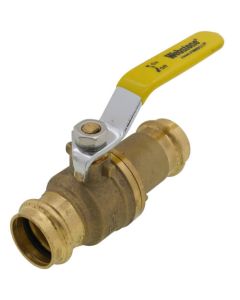 1" Press Pro-Pal Ball Check Forged DZR Brass Valve w/ Integrated Spring Check Valve (Lead Free)