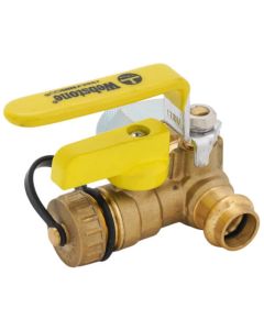 2" FIP Union x Press Pro-Pal Dielectric Union Ball Drain Valve (Lead Free)