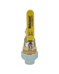 1/2" FIP Union x Press Pro-Pal Dielectric Union Ball Valve (Lead Free)