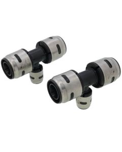 1" x 1" x 1/2" SharkBite EvoPEX Reducing Tee (2 Pack)