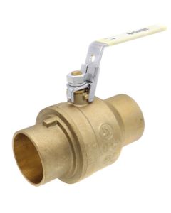 2" Full Port Sweat Ball Valve w/ Latch Lock Handle (Lead Free)