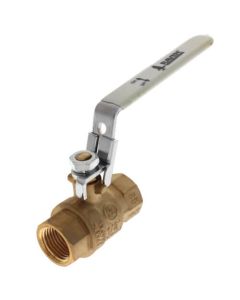 1/2" Full Port Threaded Ball Valve w/ Latch Lock Handle (Lead Free)