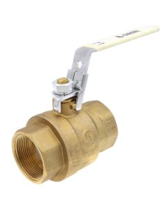 1-1/2" Full Port Threaded Ball Valve w/ Latch Lock Handle (Lead Free)