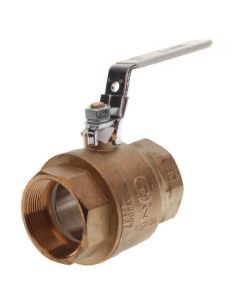 2-1/2" Full Port Threaded Ball Valve w/ Latch Lock Handle (Lead Free)