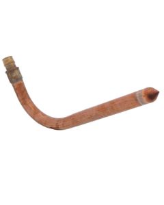 Copper Stub Ell, 1" PEX x 1" Copper, 13" x 8" (Lead Free Brass)
