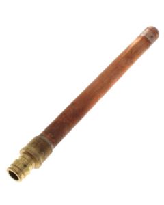 1/2" PEX x 1/2" Copper Straight Stub (8")