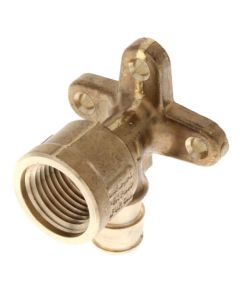 1/2" ProPEX x 1/2" FIP Drop Ear Elbow (Lead Free Brass)