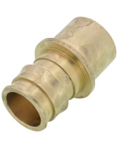1-1/4" ProPEX x 1-1/4" Male Sweat Copper Fitting Adapter (Brass)