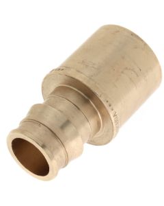 3/4" ProPEX x 1" Male Sweat Copper Fitting Adapter (Lead Free Brass)