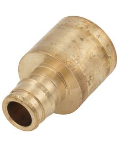 1/2" ProPEX x 3/4" Female Sweat Copper Pipe Adapter (Lead Free Brass)