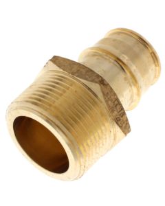 1-1/4" ProPEX x 1-1/4" NPT Male Adapter (Lead Free Brass)