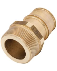 2" ProPEX x 2" NPT Male Adapter (Lead Free Brass)