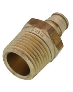 3/8" ProPEX x 1/2" NPT Male Adapter (Lead Free Brass)