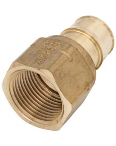 1" ProPEX x 1" NPT Female Adapter (Lead Free Brass)