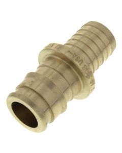 1/2" ProPEX x 1/2" PB to PB Coupling (Lead Free Brass)