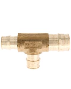 1" x 3/4" x 3/4" ProPEX Reducing Tee (Lead Free Brass)