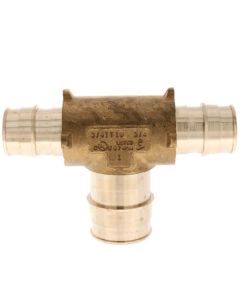 3/4" x 3/4" x 1" ProPEX Reducing Tee (Lead Free Brass)