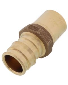 1-1/4" ProPEX x 1-1/4" Copper Press Brass Fitting Adapter (Lead Free)