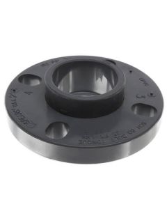 8" CPVC Schedule 80 Van Stone Flange w/ Plastic Ring (Socket x Multi Bolt)