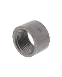 3/4" Black Merchant Half Coupling