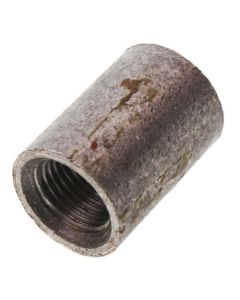 5" Black Steel Merchant Coupling Taper Tapped