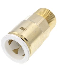 3/4" CTS x 3/4" NPT Speedfit Brass Male Connector (Low Lead)